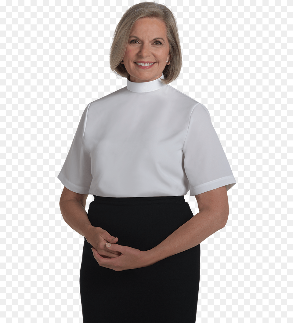 Transparent Priest Collar Baptismal Robes, Adult, Person, Woman, Female Free Png