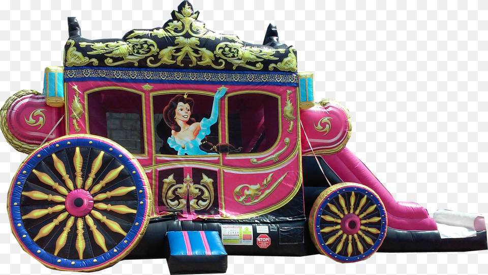 Princess Carriage Princess Carriage, Adult, Wheel, Vehicle, Transportation Free Transparent Png