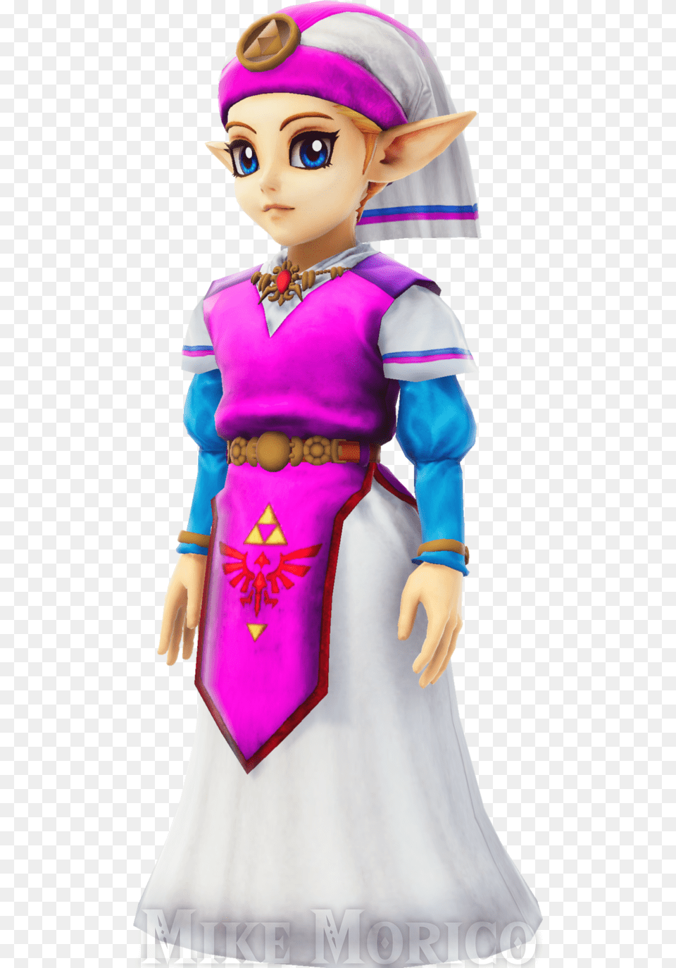 Transparent Princess Zelda Young Princess Zelda Mod, Doll, Toy, Figurine, Face Png