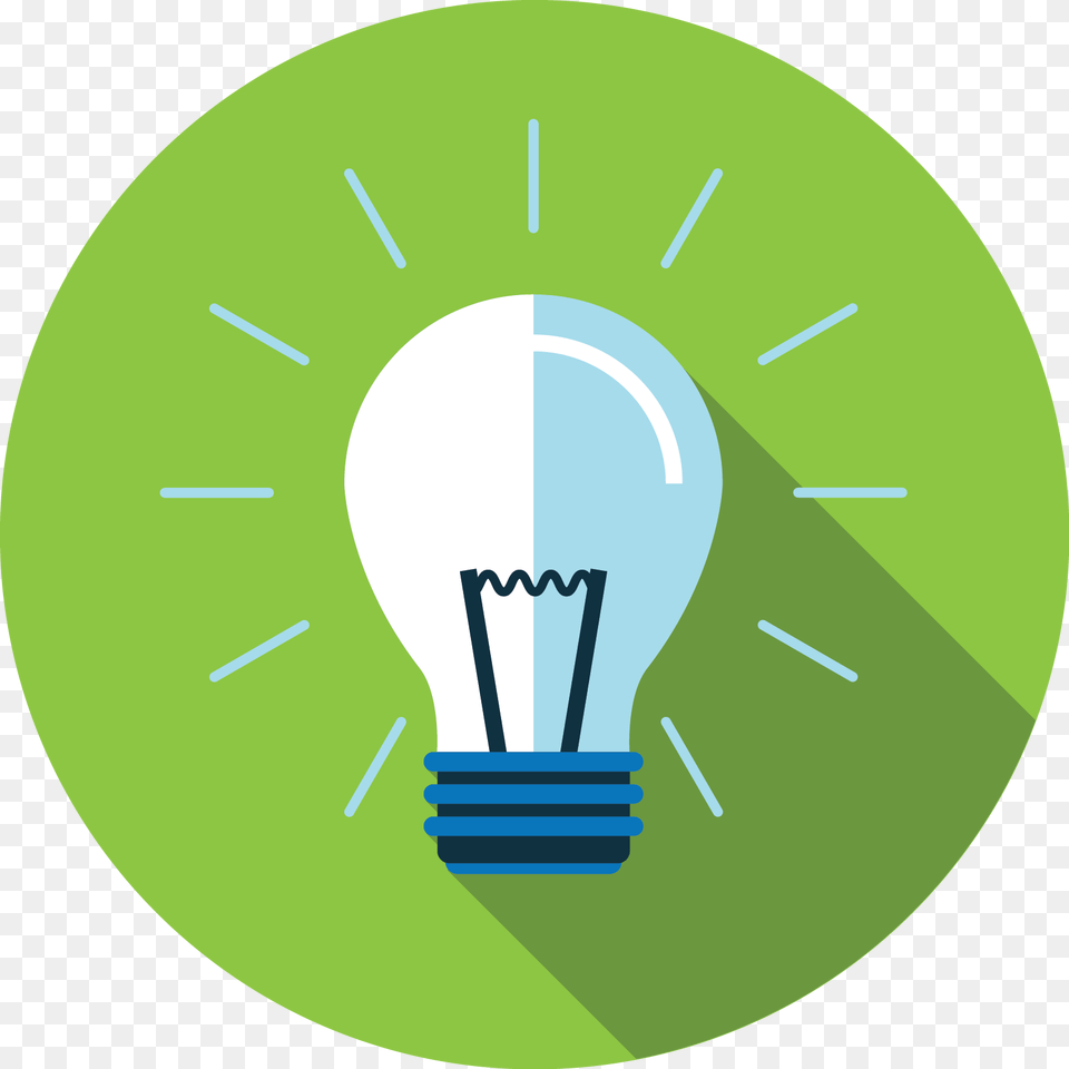 Process Icon Creativity And Innovation Icon, Light, Lightbulb, Disk Free Transparent Png