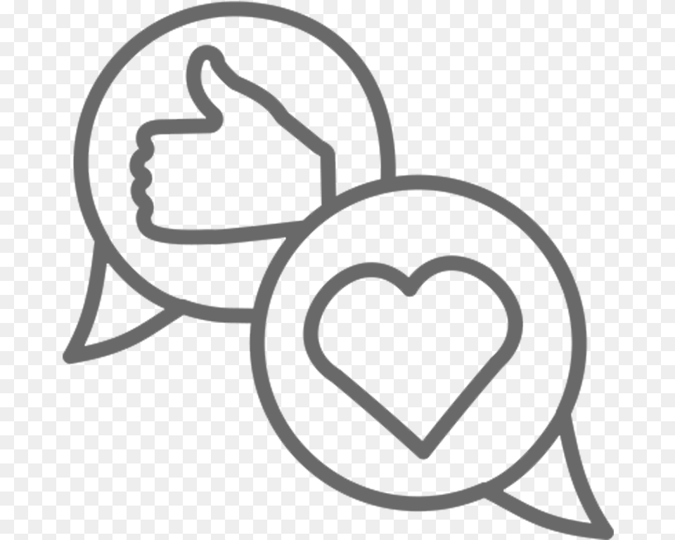 Transparent Product Service Management Clipart Heart, Stencil Png Image