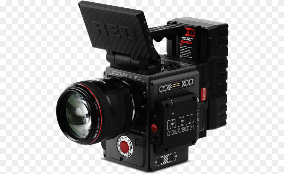 Transparent Professional Video Camera Red Scarlet 5k, Electronics, Video Camera, Digital Camera Png