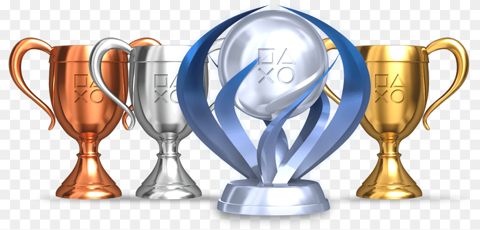 Transparent Ps4 Trophy Playstation Platinum Trophy Free Png