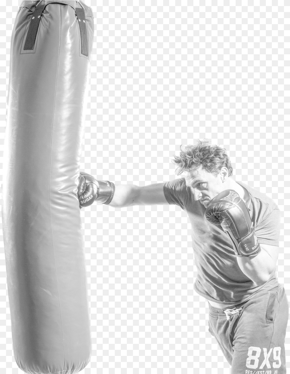 Transparent Punching Bag Professional Boxing, Adult, Male, Man, Person Free Png