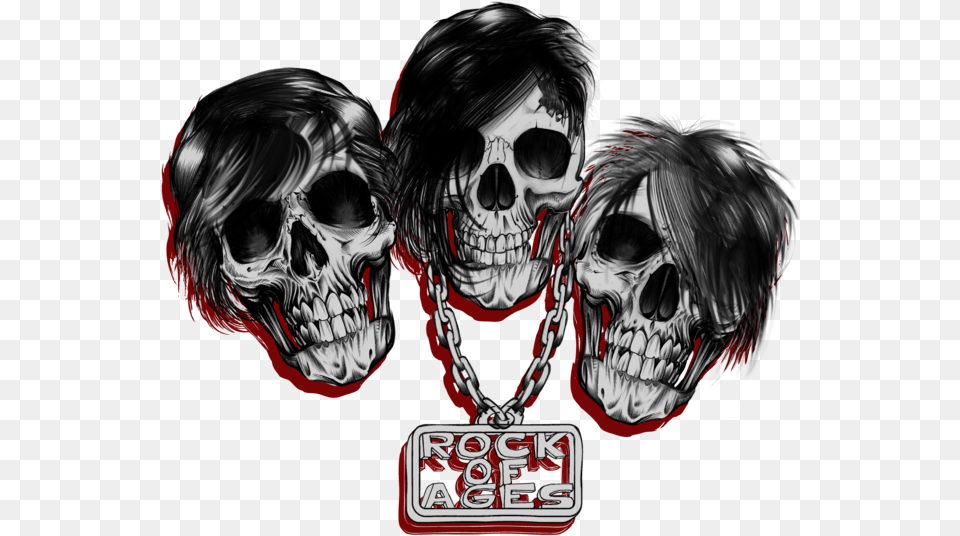 Transparent Punk Rock Skull, Accessories, Face, Head, Person Png Image