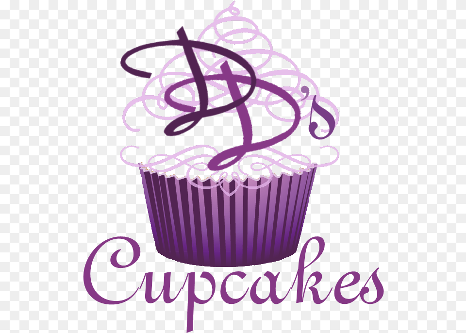 Transparent Purple Cupcake Business, Cake, Cream, Dessert, Food Free Png