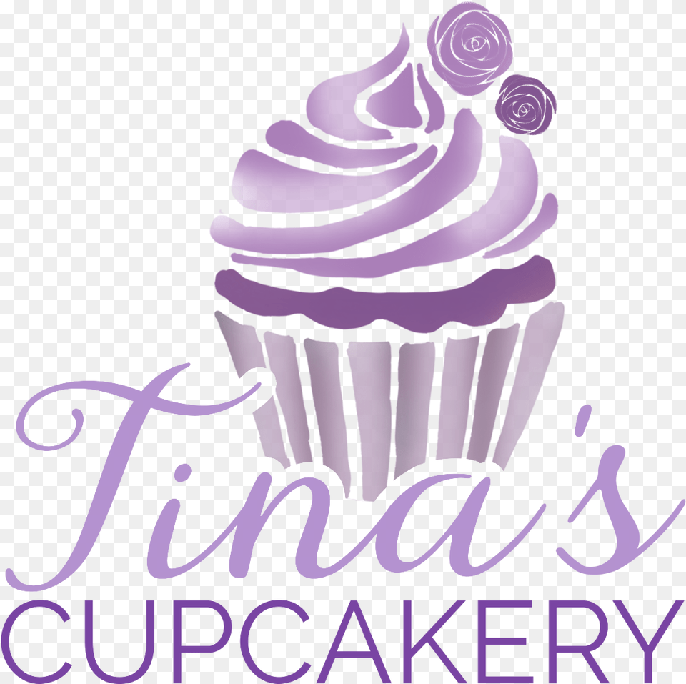 Transparent Purple Cupcake Take, Cake, Cream, Dessert, Food Free Png Download