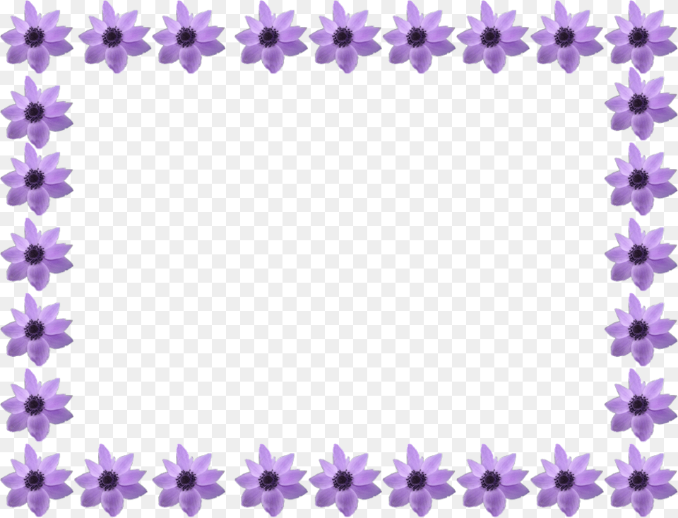Purple Flower Border Moldura Florzinha, Plant, Outdoors, Accessories Free Transparent Png
