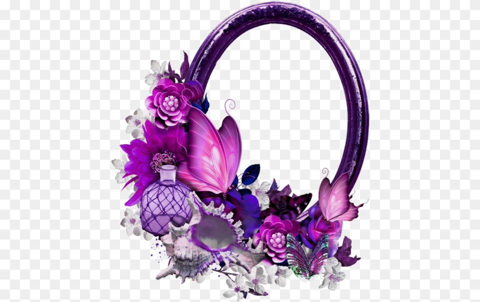 Transparent Purple Flower Crown Dendrobium, Accessories, Plant, Chandelier, Lamp Free Png Download