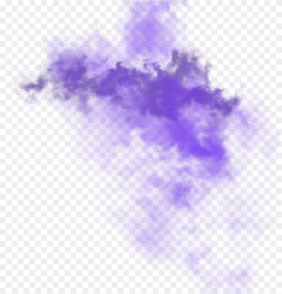 Transparent Purple Light, Powder, Person Png Image