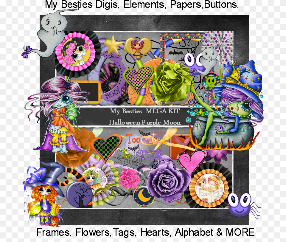 Purple Moon Graphic Design, Art, Collage, Flower, Plant Free Transparent Png