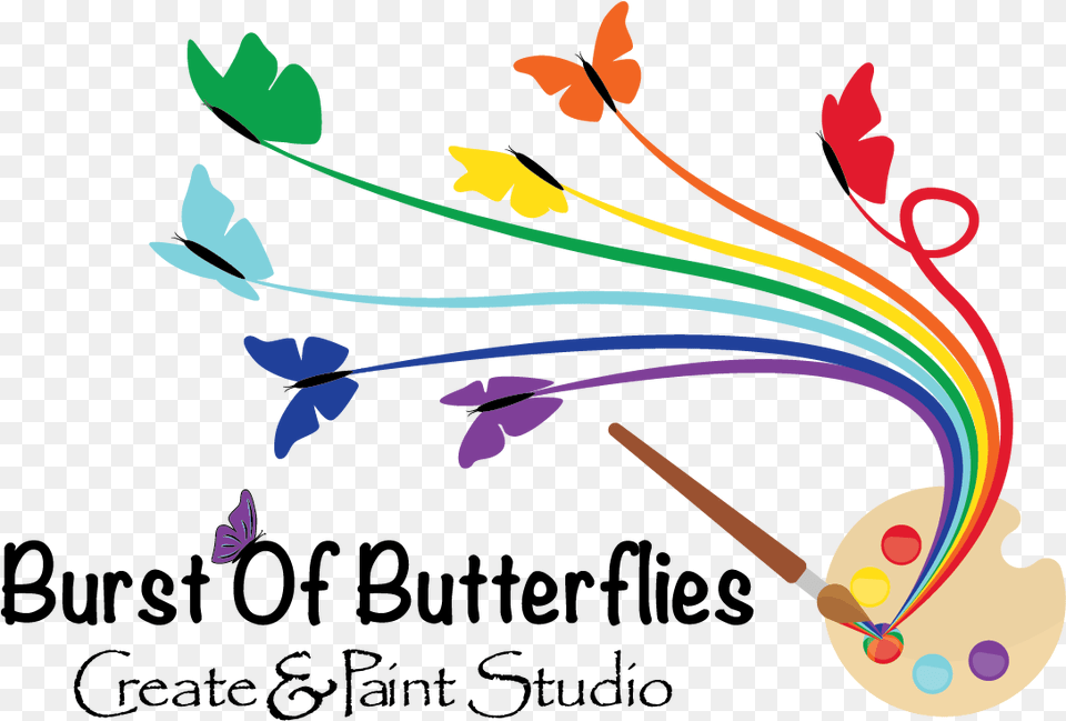Transparent Purple Paint Splatter Burst Of Butterflies Create Amp Paint Studio, Art, Floral Design, Graphics, Pattern Png