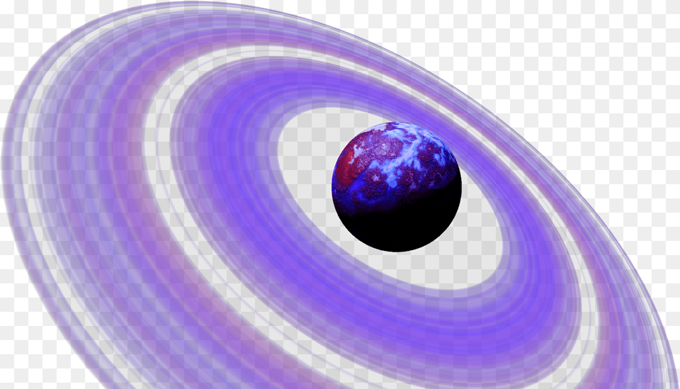 Transparent Purple Planet Transparent Background Planet Ring Ring, Astronomy, Outer Space, Machine, Wheel Png Image