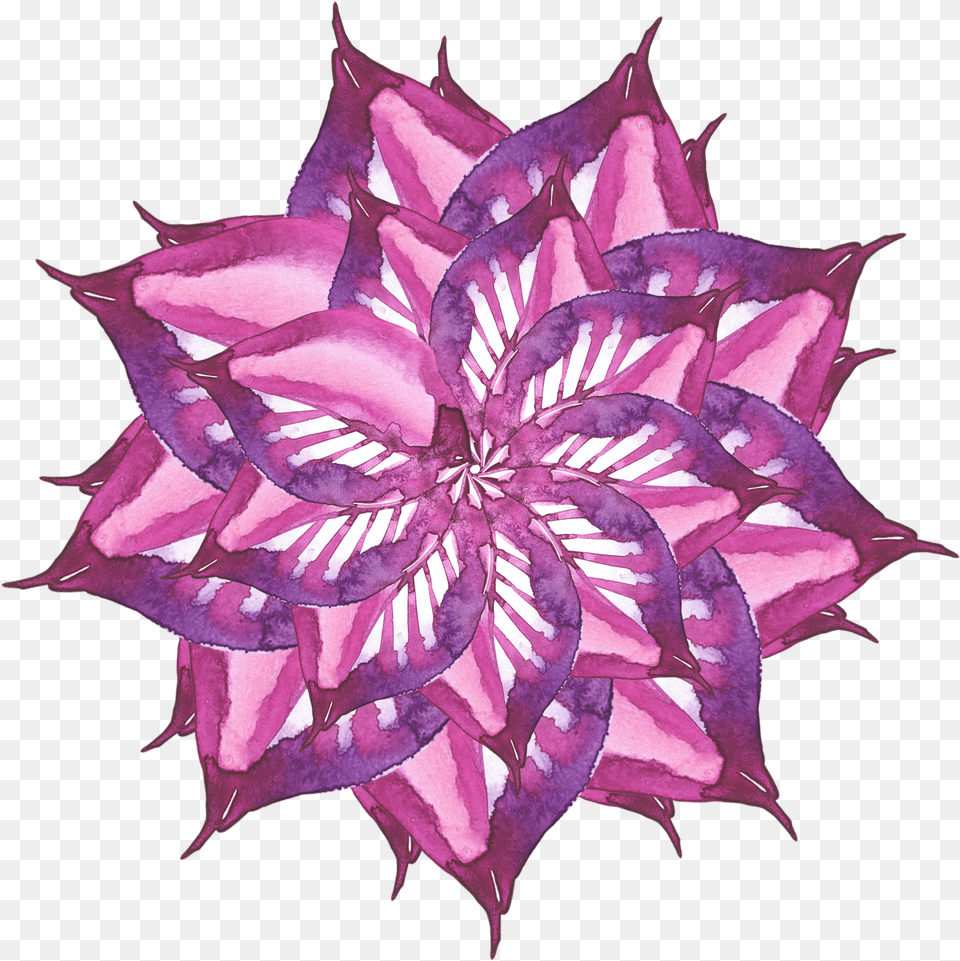 Purple Watercolor Watercolor Flower Vector, Leaf, Dahlia, Plant, Petal Free Transparent Png