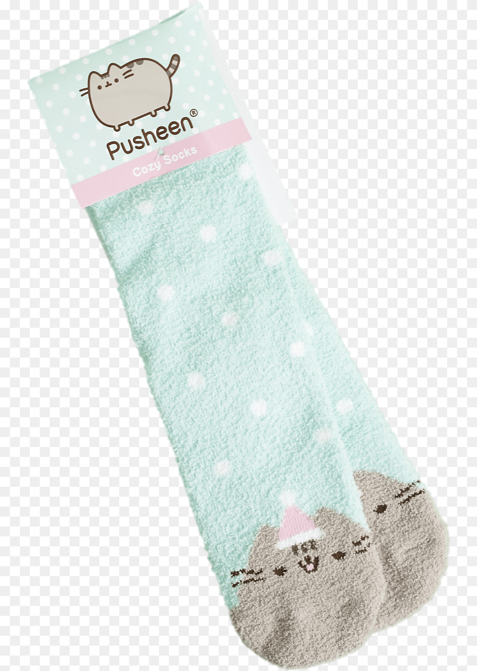 Transparent Pusheen Cat Sock, Clothing, Hosiery, Baby, Person Free Png Download