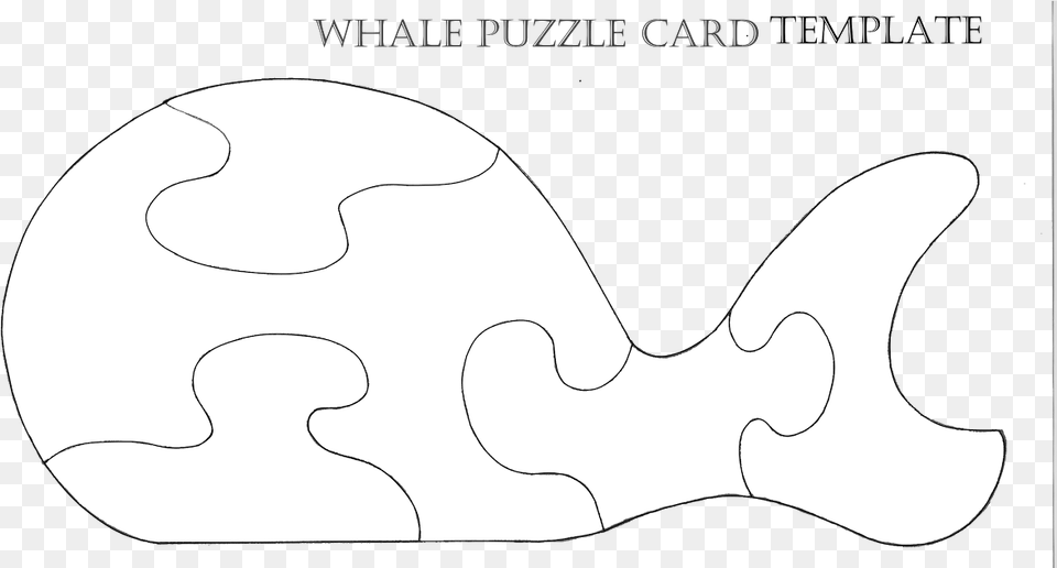 Puzzle Template Cartoons Line Art, Game, Jigsaw Puzzle, Animal, Fish Free Transparent Png