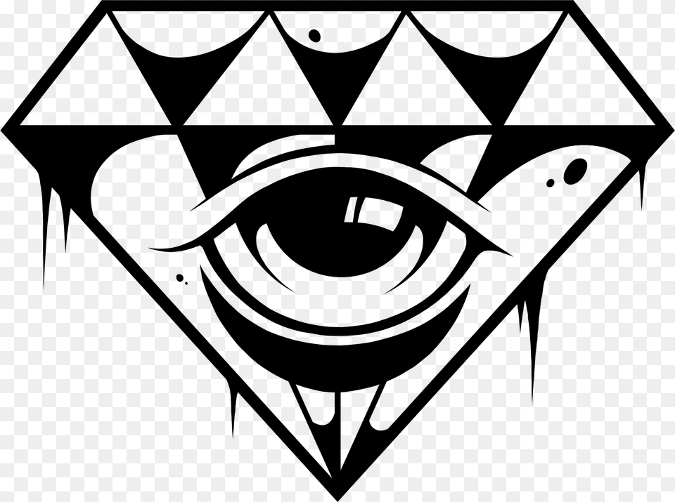 Pyramid Eye Clipart All Seeing Eye, Gray Free Transparent Png
