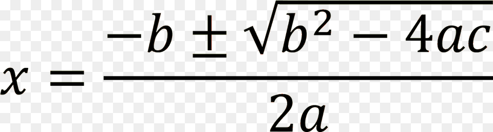 Transparent Quadratic Formula Clipart Quadratic Equation Pq Formula, Text, Blackboard Png Image