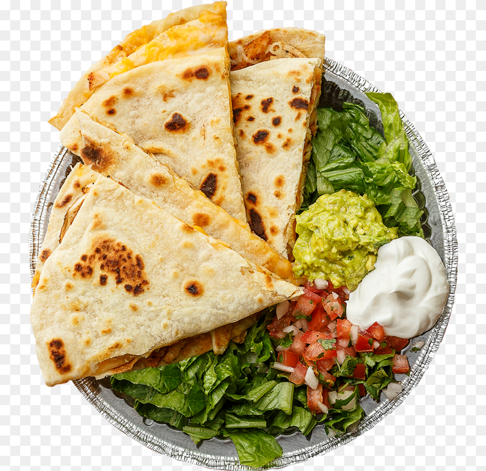 Transparent Quesadilla Sweet Pork Quesadilla Cafe Rio, Food, Quasedilla, Bread, Flower Free Png