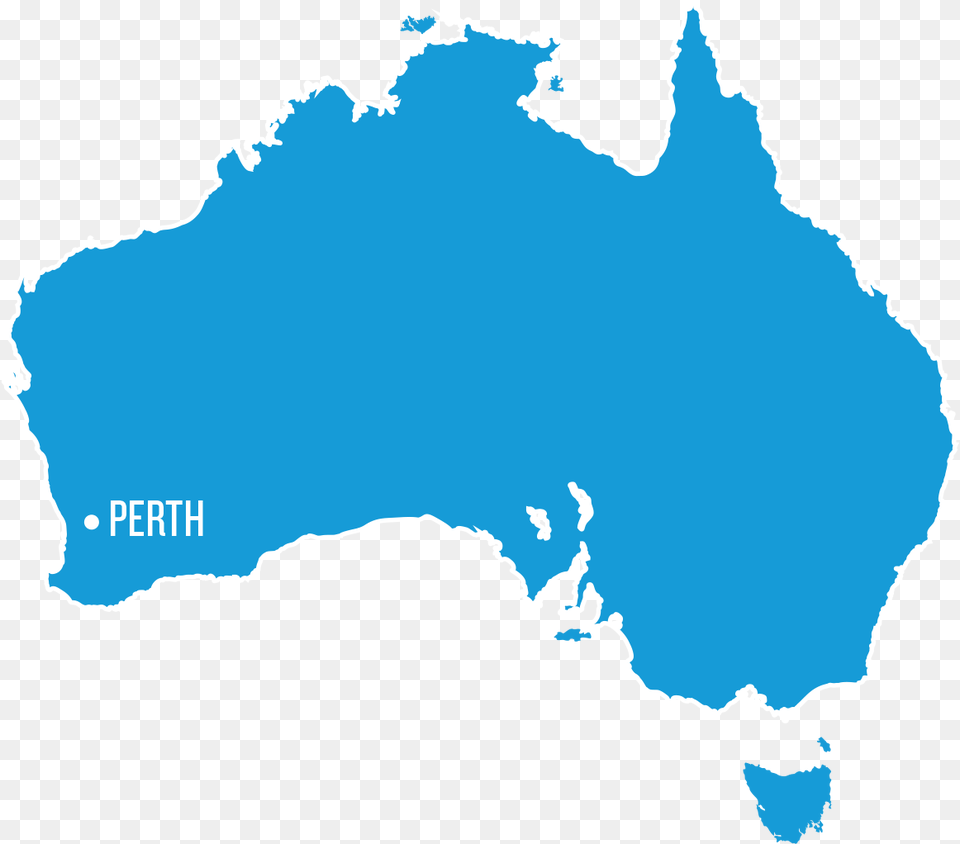 Transparent Quokka Map Of Australia Colours, Nature, Chart, Plot, Land Free Png Download