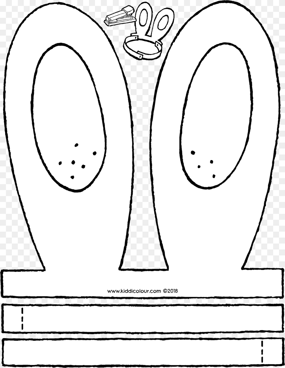 Transparent Rabbit Ears Malvorlage Osterhasen Ohren, Number, Symbol, Text Png