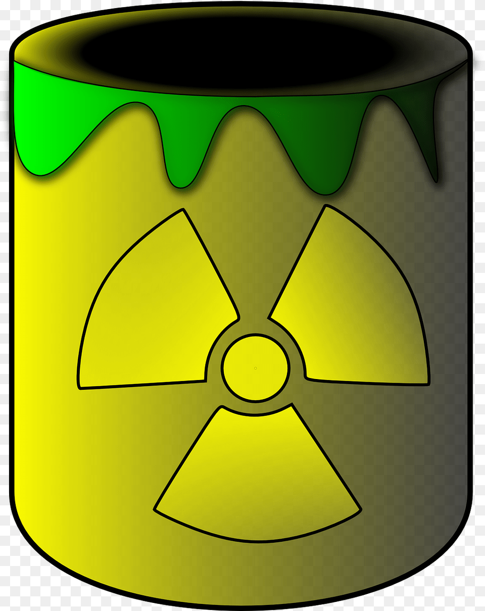 Radioactive Sign Toxic Waste Clip Art, Nuclear, Symbol, Disk, Recycling Symbol Free Transparent Png