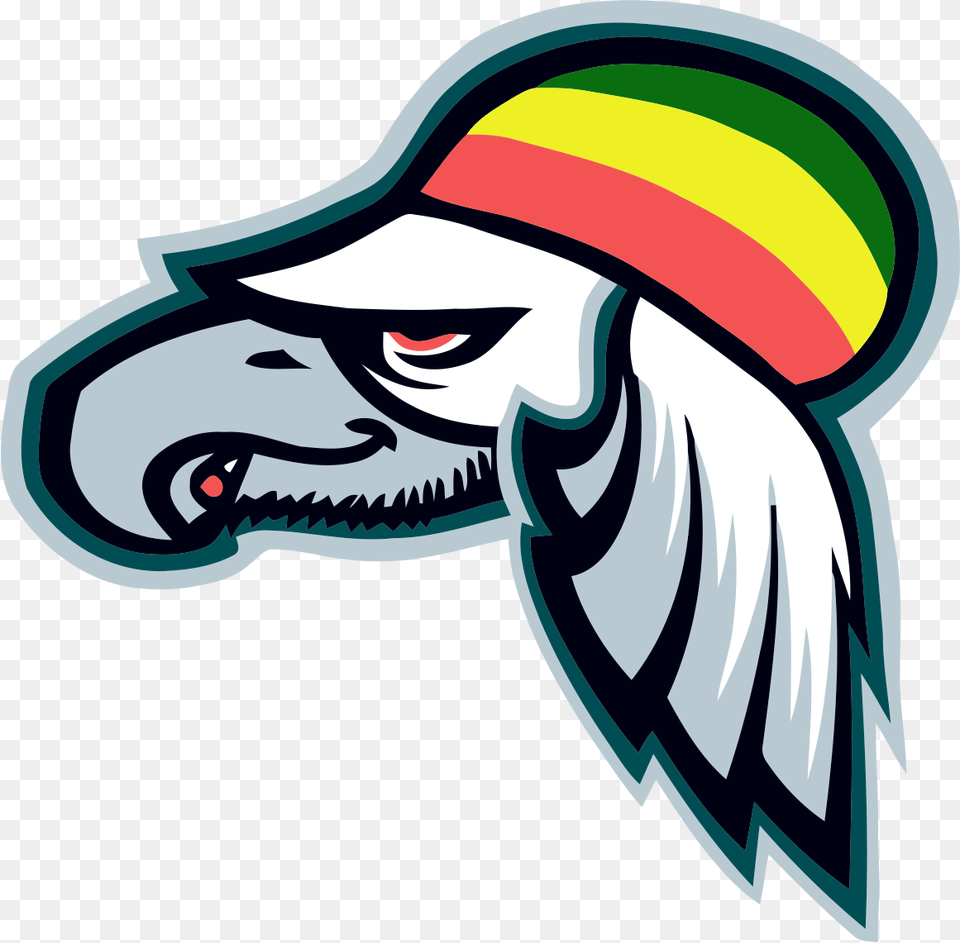 Transparent Raiders Clipart Custom Philadelphia Eagles Logo, Animal, Bird, Vulture, Beak Free Png