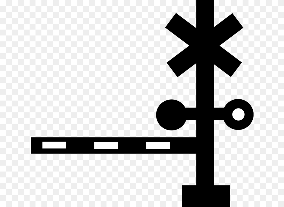 Transparent Railroad Crossing, Lighting Png