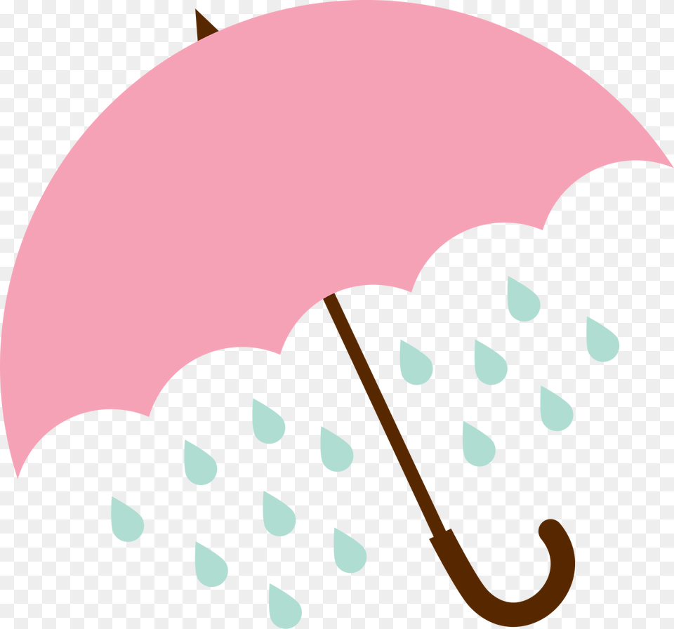 Rain Overlay Umbrella With Rain Svg, Canopy Free Transparent Png