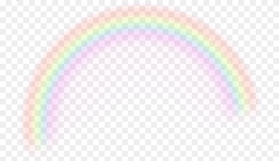 Transparent Rainbow Clipart Download Pastel Rainbow Transparent, Purple, Light, Disk, Accessories Free Png