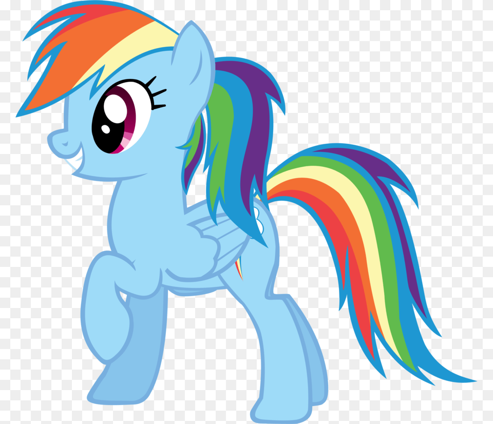 Transparent Rainbow Dash Clipart Mlp Rainbow Dash Ponytail, Art, Graphics, Book, Comics Png