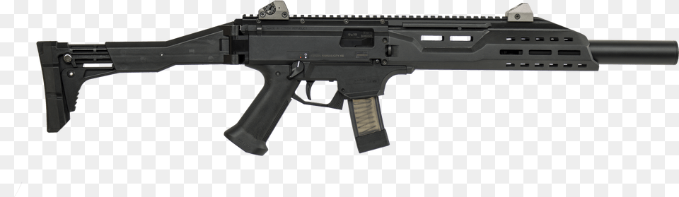 Rainbow Six Siege Ela Cz Scorpion Evo 3 Faux Suppressor, Firearm, Gun, Rifle, Weapon Free Transparent Png