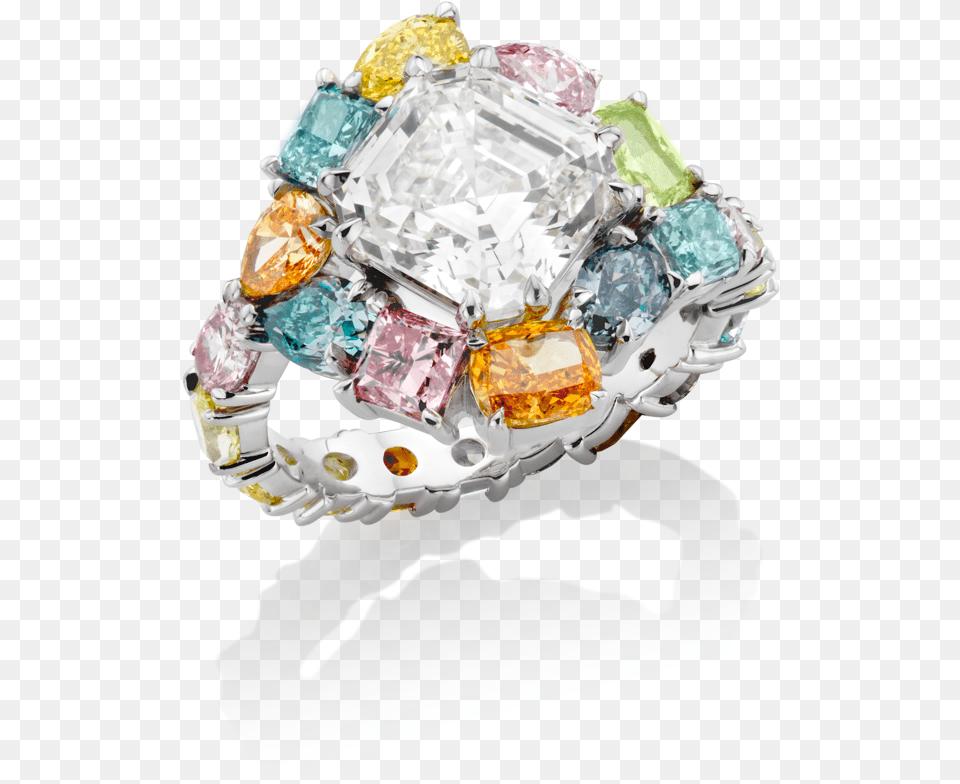 Transparent Rainbow Star Crystal, Accessories, Diamond, Gemstone, Jewelry Free Png