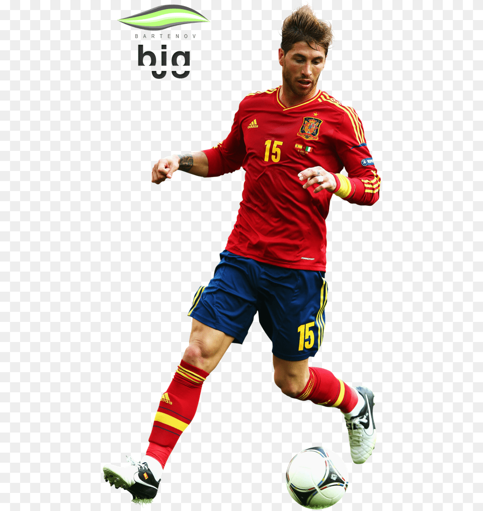 Transparent Ramos Spain Sergio Ramos, Ball, Person, Shorts, Football Png