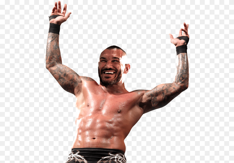 Transparent Randy Orton Face, Tattoo, Skin, Person, Body Part Png Image