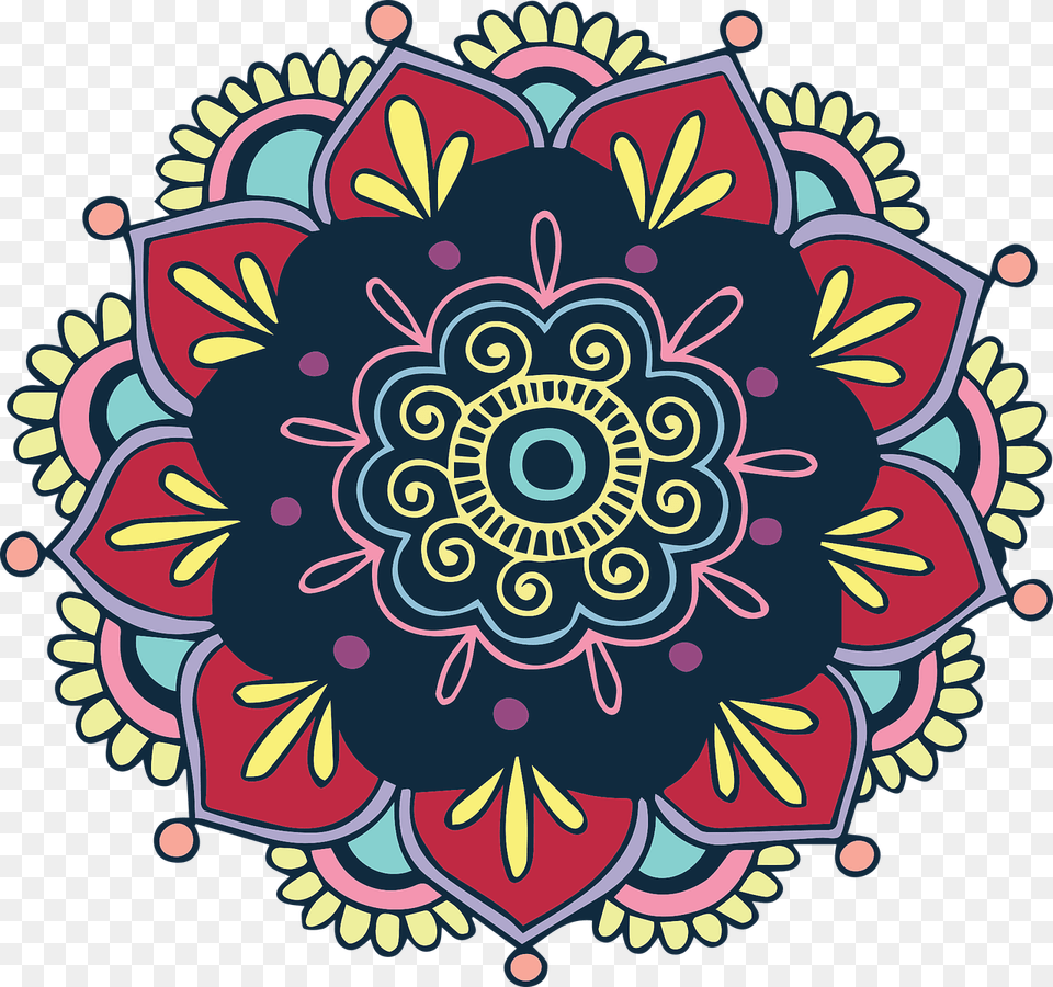 Transparent Rangoli Vector, Art, Floral Design, Graphics, Pattern Png Image