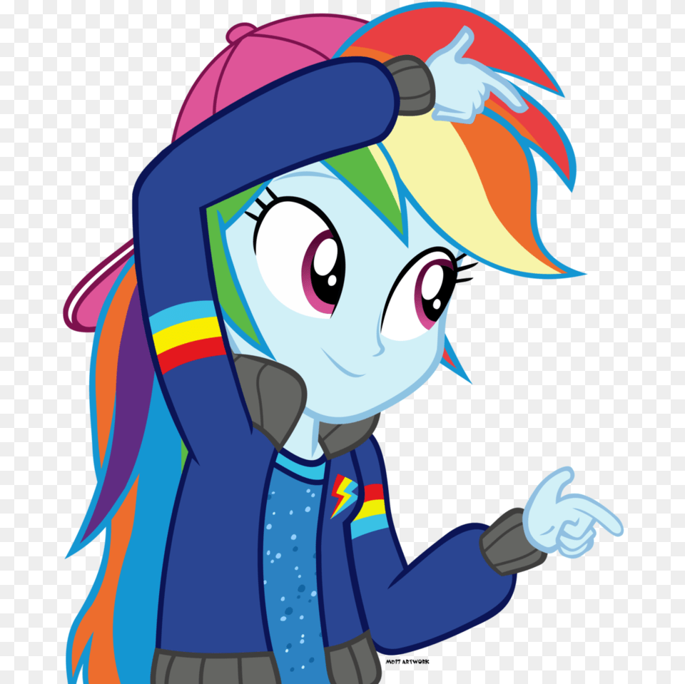 Transparent Rapper Silhouette Pony Equestria Girl Rainbow Dash, Book, Comics, Publication, Baby Free Png