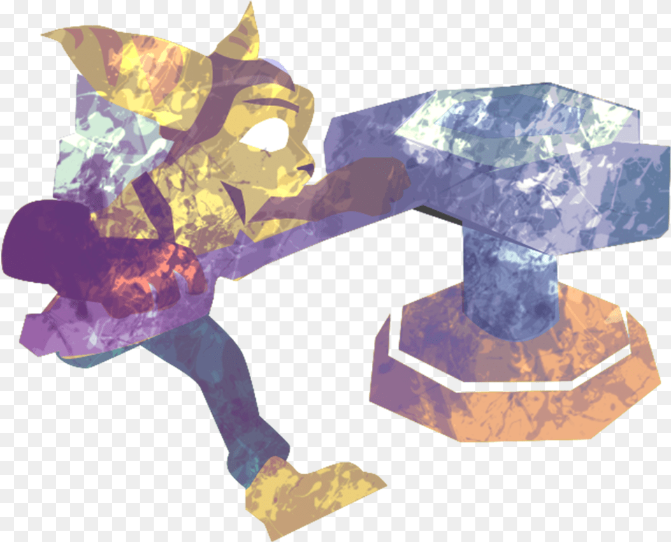 Transparent Ratchet And Clank Illustration, Crystal, Mineral, Baby, Person Free Png Download