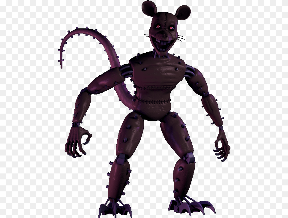 Transparent Rats Clipart Five Nights At Candy39s 3 Monster Rat, Robot, Person Png Image