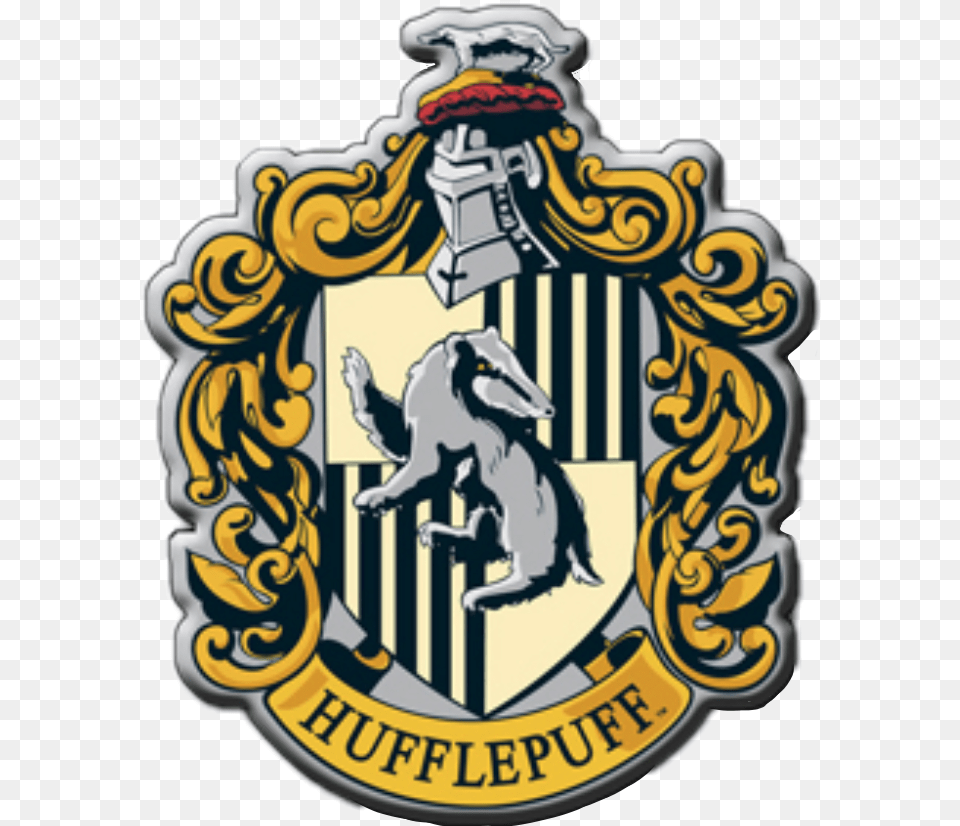 Transparent Ravenclaw Crest Harry Potter Hufflepuff Symbol, Emblem, Logo, Badge Free Png