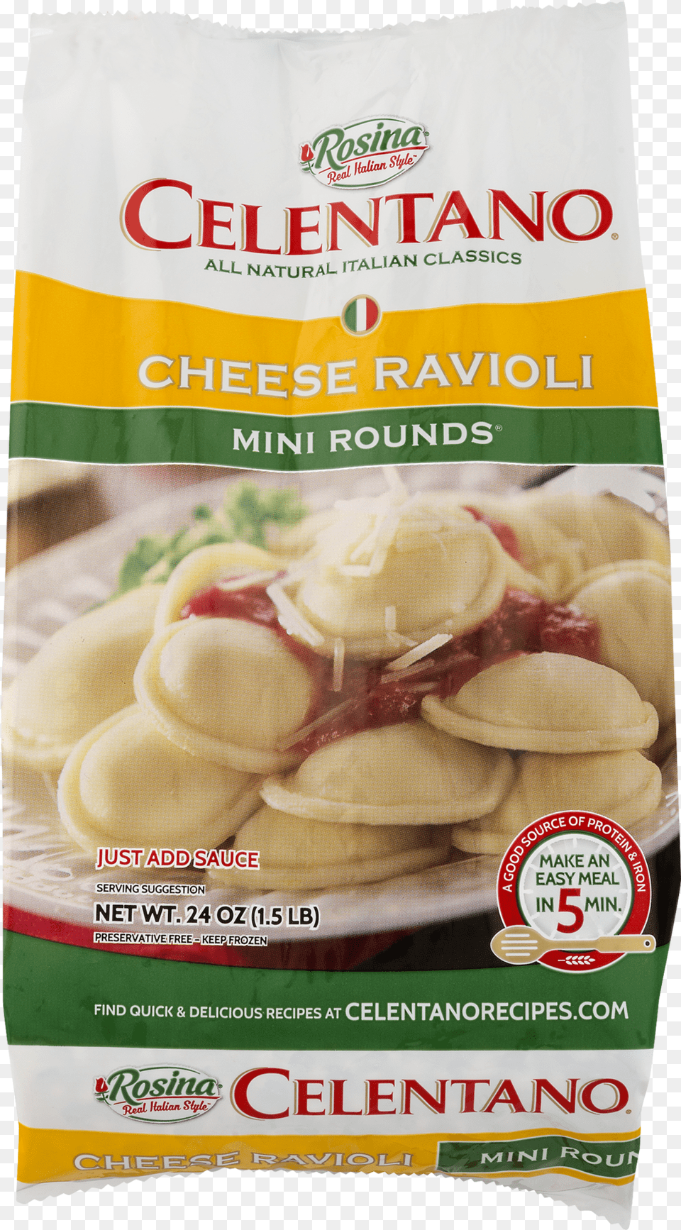 Transparent Ravioli Celentano Mini Round Cheese Ravioli, Food, Pasta Png