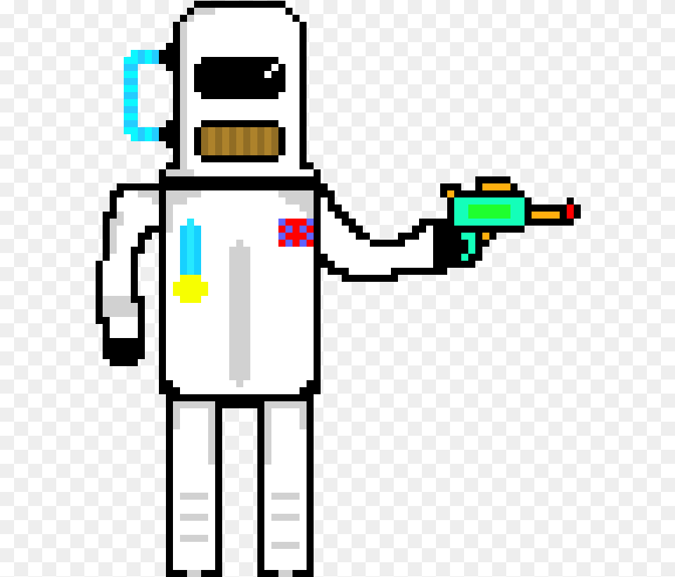 Transparent Ray Gun Cartoon, Robot Png Image