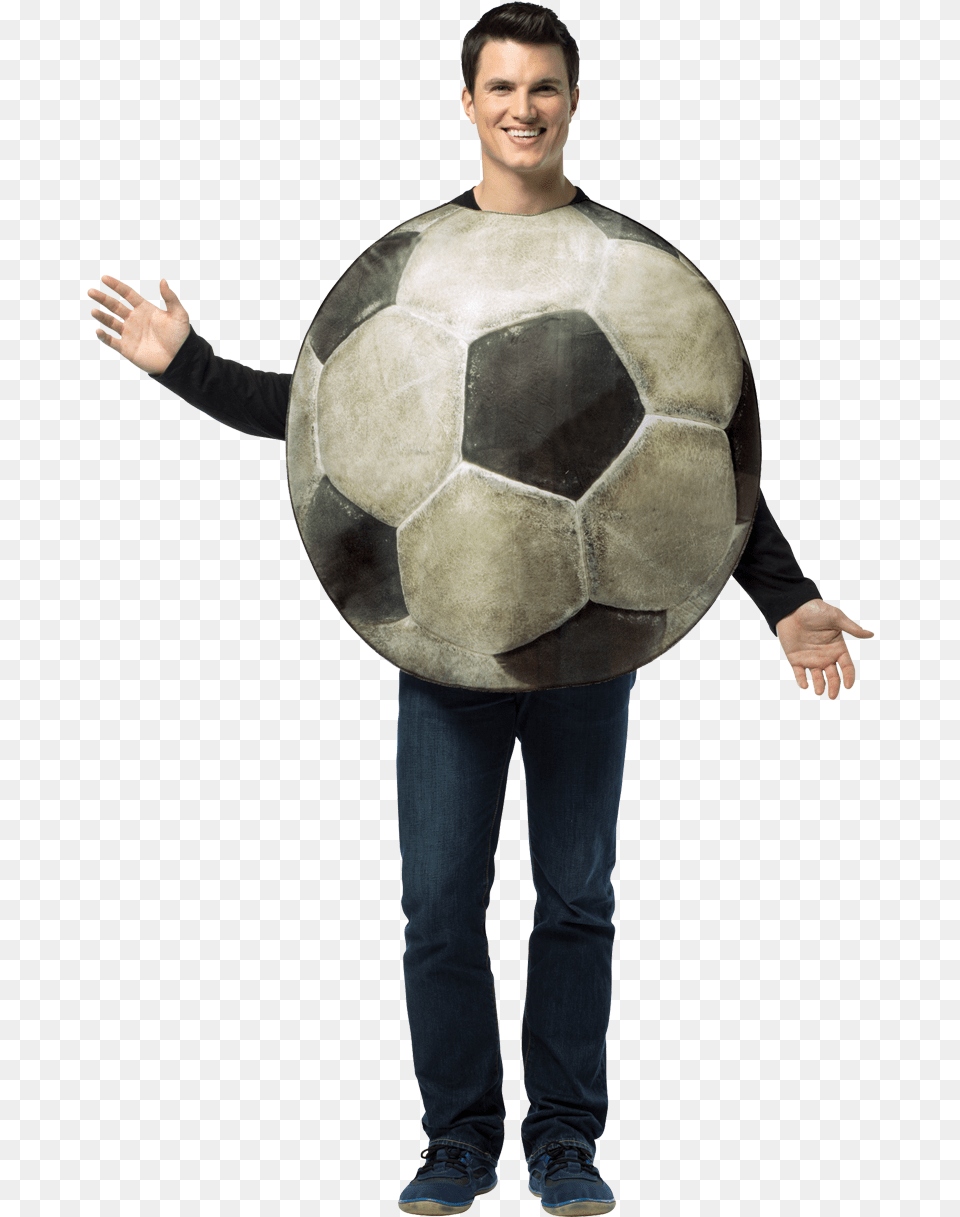 Transparent Real Football Fancy Dress As Football, Sport, Ball, Sphere, Soccer Ball Png