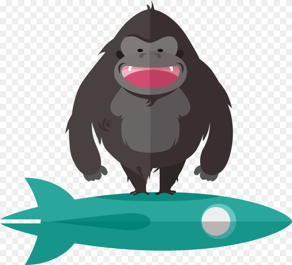 Transparent Real Monkey Monkey Rocket, Animal, Bear, Mammal, Wildlife Free Png