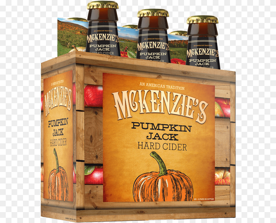 Transparent Real Pumpkin Mckenzies Cider, Alcohol, Beer, Beverage, Box Free Png