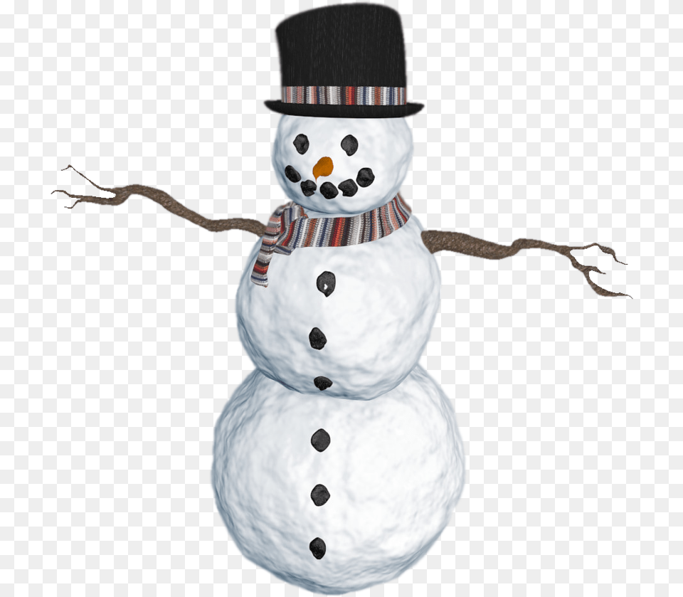 Transparent Real Snowman, Nature, Outdoors, Snow, Winter Png Image