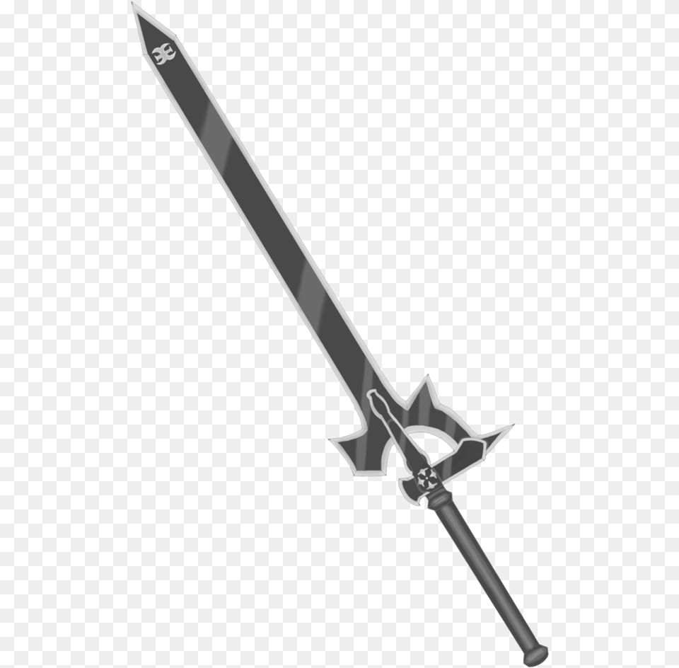 Transparent Real Sword Sao Kirito Sword, Weapon, Blade, Dagger, Knife Free Png