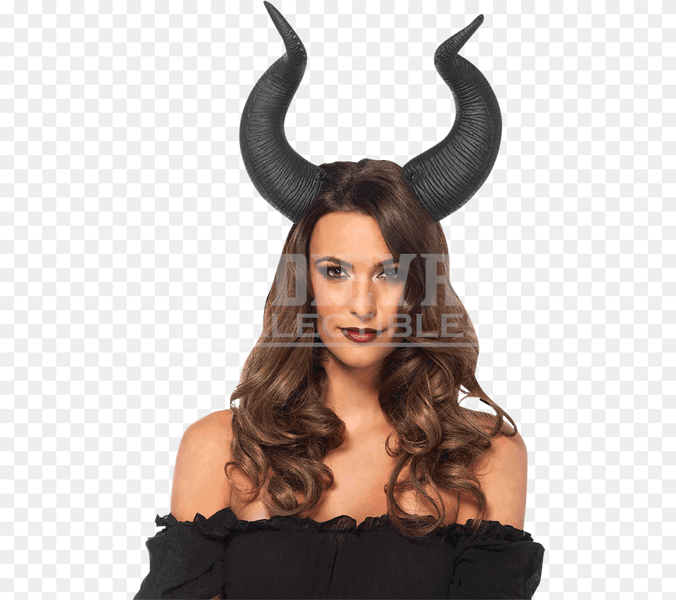 Transparent Realistic Demon Wings Horns Halloween, Adult, Photography, Person, Head Png