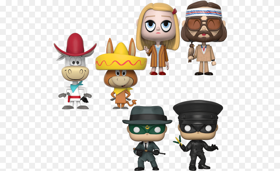 Transparent Realistic Mustache Green Hornet And Kato Funko Pop, Doll, Toy, Baby, Person Free Png Download