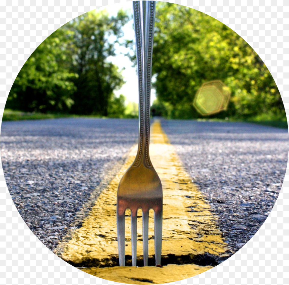 Transparent Realistic Scar Gods Will For My Life, Cutlery, Fork, Road, Tarmac Png Image